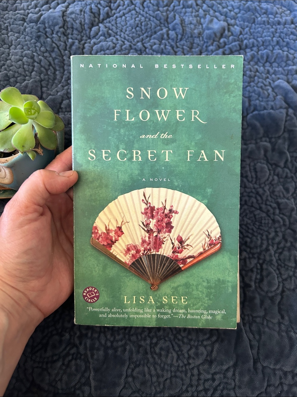 Snow Flower and the Secret Fan by Lisa See - Green Cover
